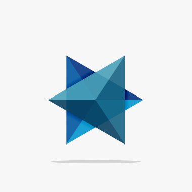 Boş üçgen düzeni iş şablonu