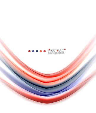 soyut dalgası şablonu