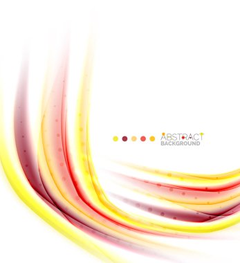 soyut dalgası şablonu