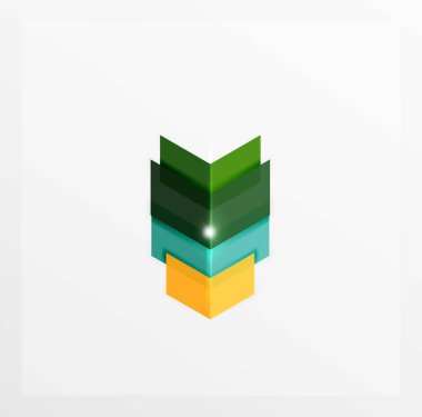 İş infographics şablonları