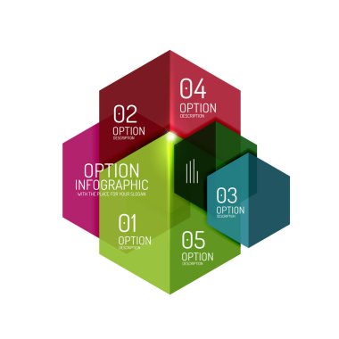 iş Infographic tasarım şablonu