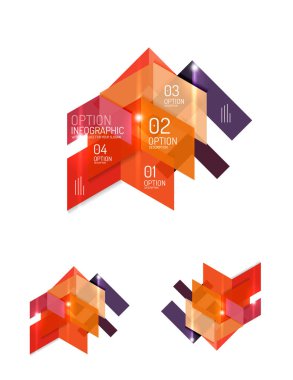 Kağıt Infographic elemanları