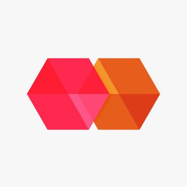 Boş geometrik soyut iş şablonları, altıgen düzenleri