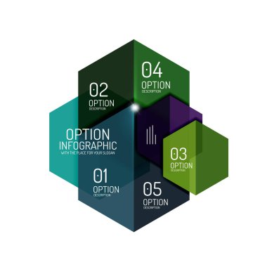 Infographic kağıt düzeni tasarım şablonları