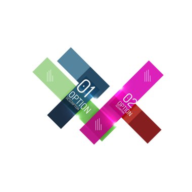 Geometrik arka plan, renkli öğeleri