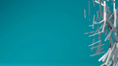 Animasyonlu 3d geometrik Küre