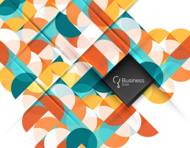 Arka plan daire vektör