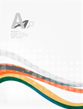 Noktalı eğri dalgalar vektör