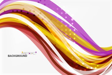 renkli dalga arka plan