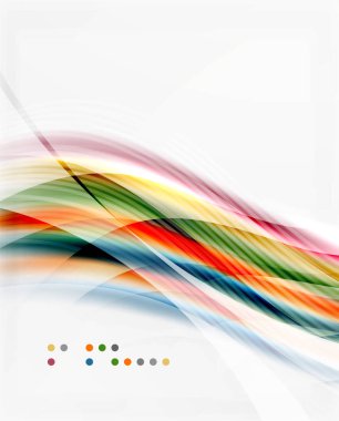 Parlak parlak dalga hatları, renkli çizgiler bulanık