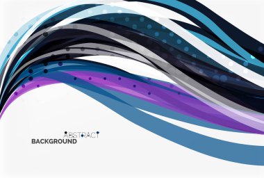 renkli dalga arka plan