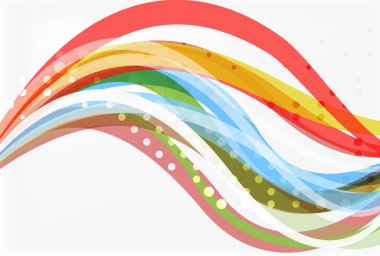 renkli dalga arka plan