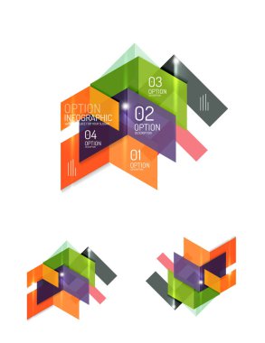 Kağıt Infographic elemanları