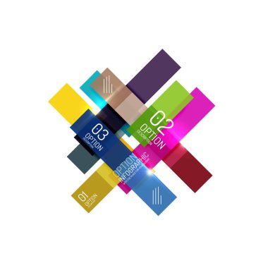 Vektör iş infographics, seçeneği belirleyin