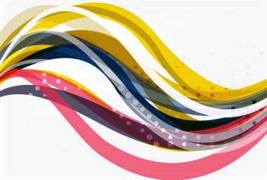 renkli dalga arka plan