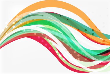 renkli dalga arka plan