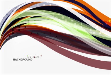 renkli dalga arka plan