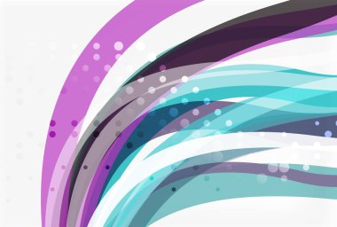 Vektör geometrik akan çizgileri arka plan soyut