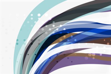 Vektör geometrik akan çizgileri arka plan soyut