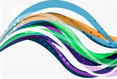 renkli dalga arka plan