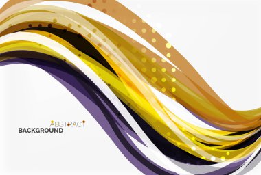 renkli dalga arka plan