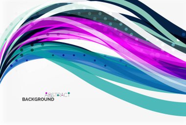 renkli dalga arka plan