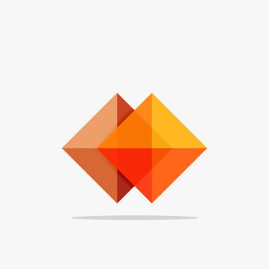 Vektör boş soyut kareler arka plan