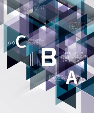 vektör geometrik şekil arka plan