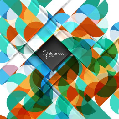 Arka plan daire vektör