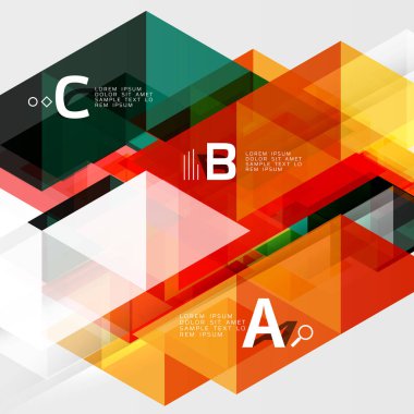 vektör geometrik soyut arkaplan