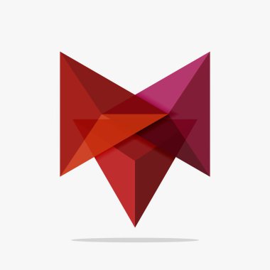 Boş üçgen düzeni iş şablonu