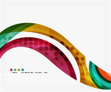 İş kurumsal dalga arka plan, el ilanı, broşür tasarım şablonu