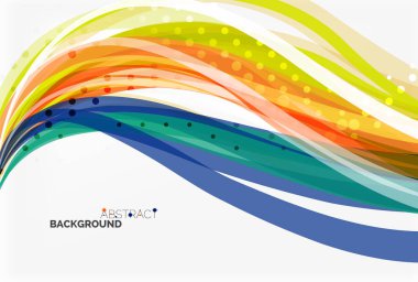 renkli dalga arka plan