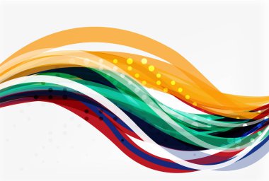 renkli dalga arka plan