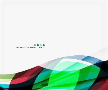 İş dalga kurumsal şablon