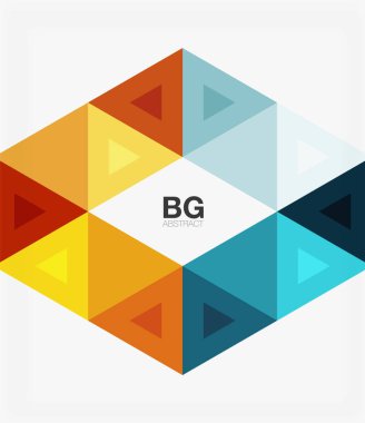 üçgenler arka plan