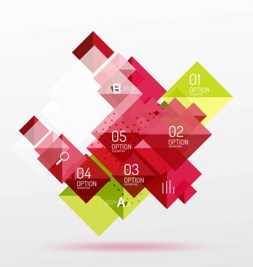 kare arka plan vektör