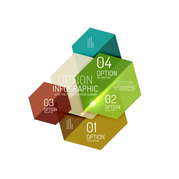 Πρότυπο σχεδίασης infographic επιχειρήσεων — Διανυσματικό Αρχείο