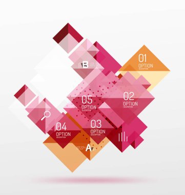 kare arka plan vektör