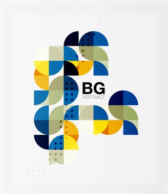 Modern geometrik soyut arkaplan