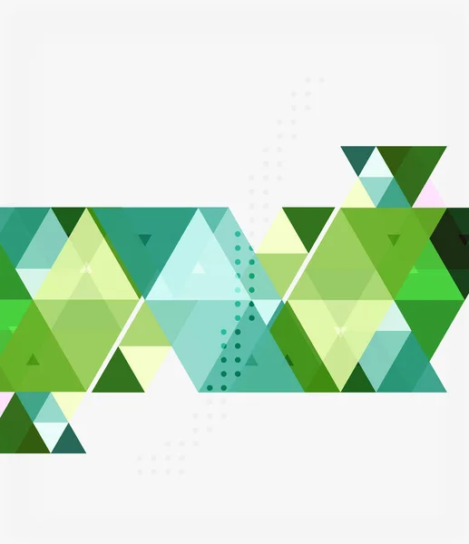 Répétition triangle coloré abstrait vectoriel — Image vectorielle