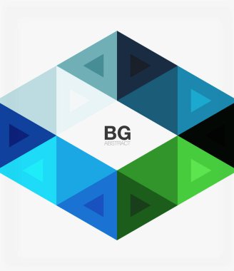 üçgenler arka plan