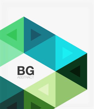 üçgenler arka plan