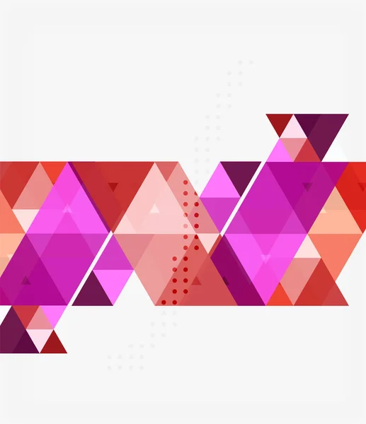 三角形抽象背景 — 图库矢量图片