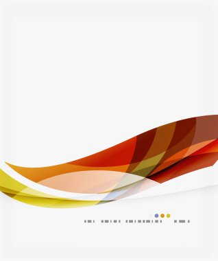 Renkli geometrik dalga arka plan