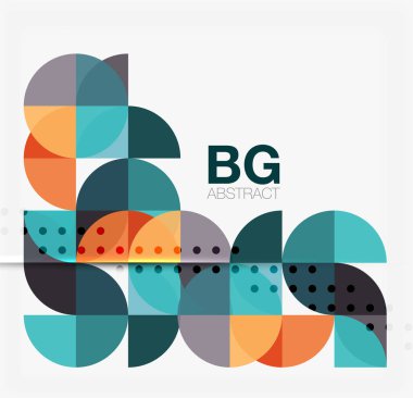 Arka plan daire elemanları