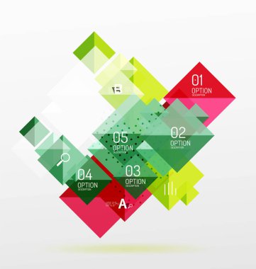 kare arka plan vektör