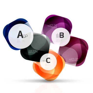 Geometrik soyut arkaplan