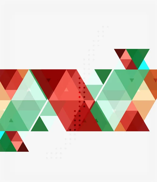 Аннотация треугольника — стоковый вектор