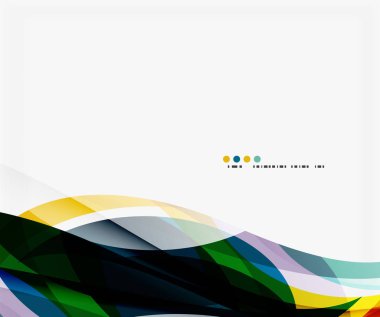 İş dalga kurumsal şablon